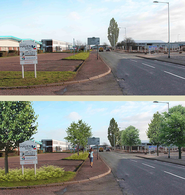 Ideas for streetscape enhancement and tree planting – King’s Lynn